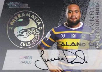 2020 NRL Traders - Authentic Signature #AS 10 Junior Paulo Front